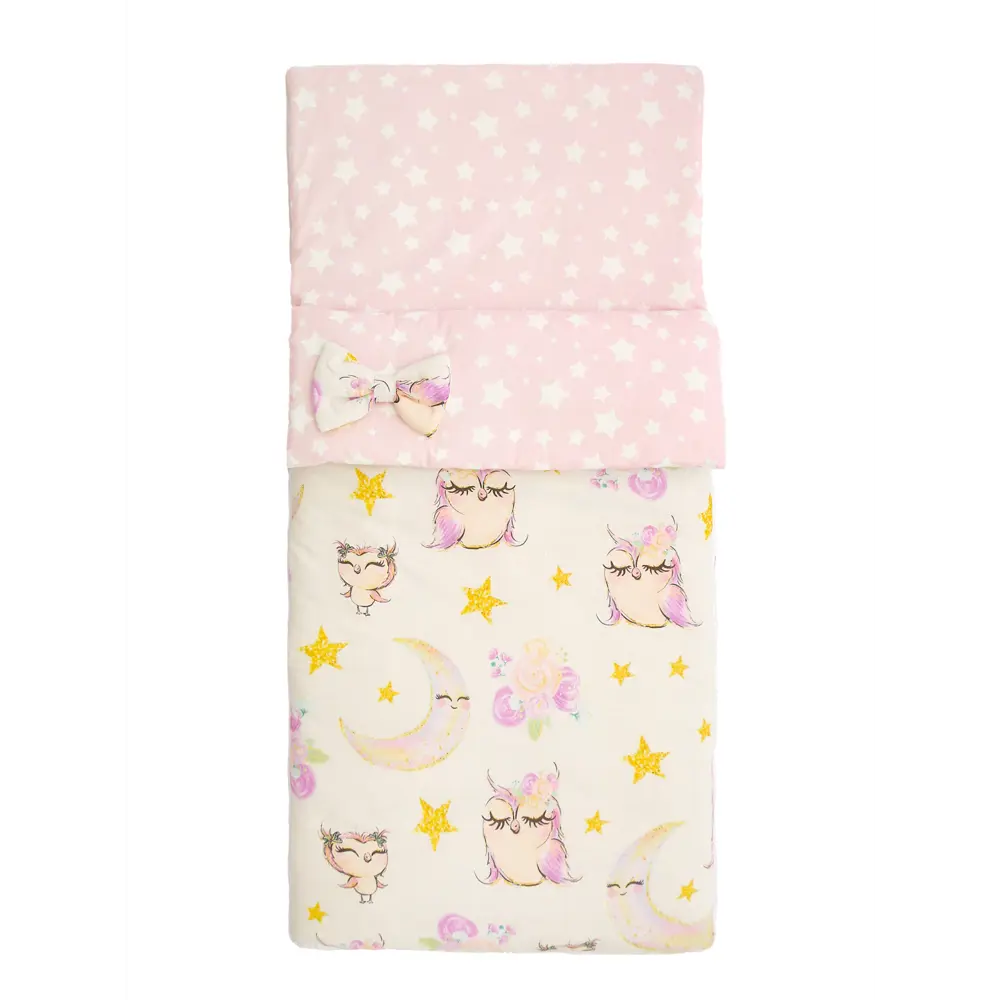 Фото Спальный мешок детский Amarobaby Magic Sleep Сонные Совушки розовый Фото Спальный мешок детский Amarobaby Magic Sleep Сонные Совушки розовый