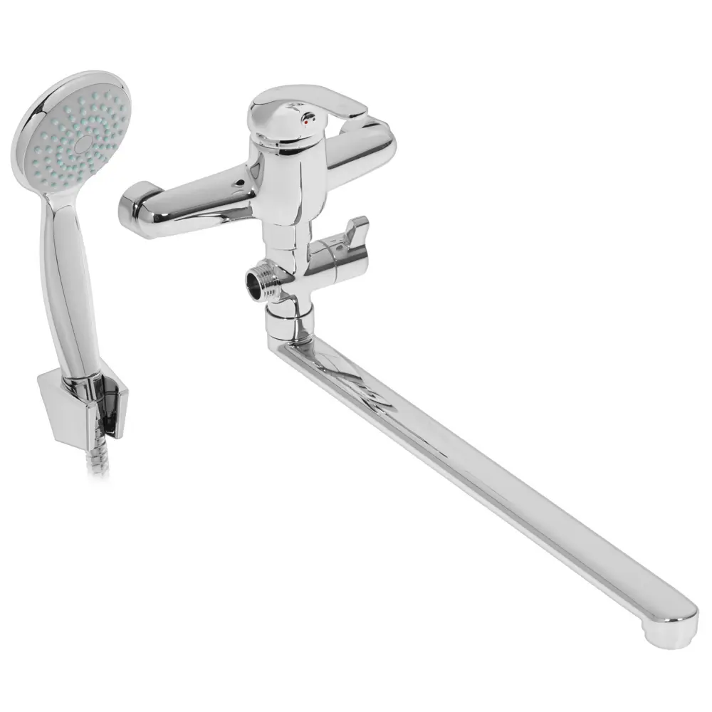 Фото Смеситель для ванны и душа с длинным изливом Gross Aqua Mini 7210213-35F Фото Смеситель для ванны и душа с длинным изливом Gross Aqua Mini 7210213-35F