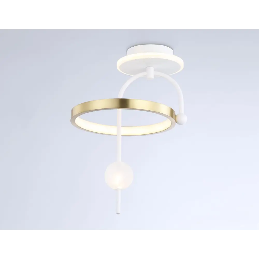 Фото 4 Люстра потолочная светодиодная Ambrella light Fl66422 6 м² регулируемый белый свет цвет белый Фото 4 Люстра потолочная светодиодная Ambrella light Fl66422 6 м² регулируемый белый свет цвет белый