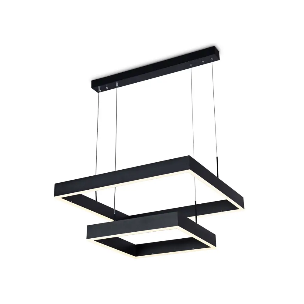 Фото Светильник подвесной светодиодный Ambrella light Fa6633 с пультом управления 20 м² регулируемый белый свет цвет черный Фото Светильник подвесной светодиодный Ambrella light Fa6633 с пультом управления 20 м² регулируемый белый свет цвет черный