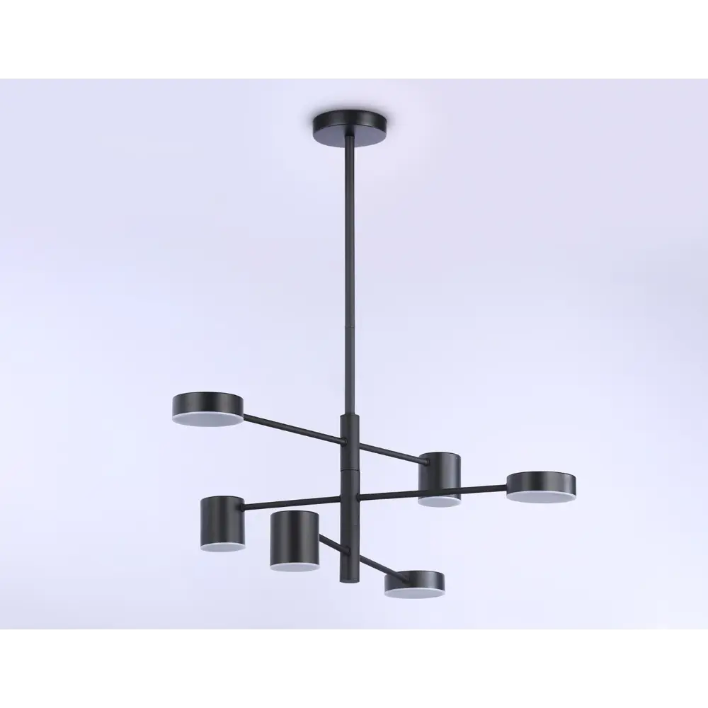 Фото 5 Люстра на штанге светодиодная Ambrella light Fl51686 23 м² регулируемый белый свет цвет черный Фото 5 Люстра на штанге светодиодная Ambrella light Fl51686 23 м² регулируемый белый свет цвет черный