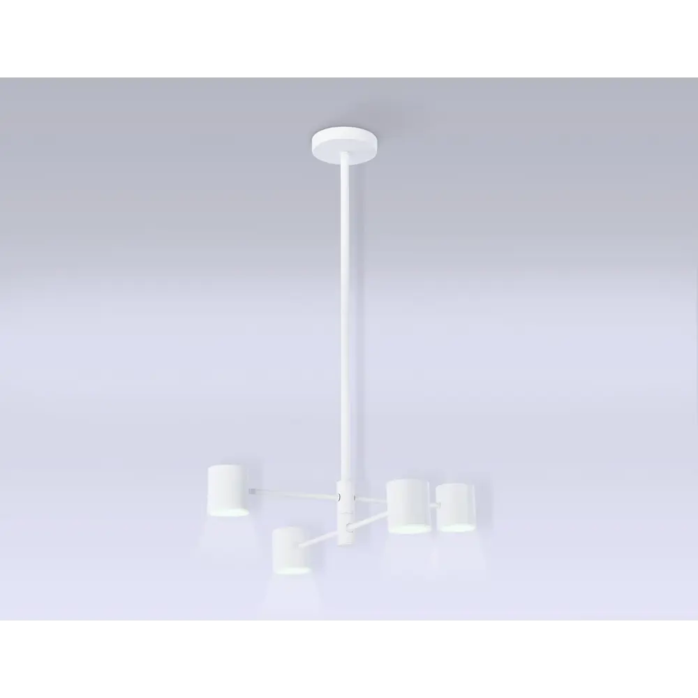Фото 3 Люстра на штанге светодиодная Ambrella light Fl51705 18 м² регулируемый белый свет цвет белый Фото 3 Люстра на штанге светодиодная Ambrella light Fl51705 18 м² регулируемый белый свет цвет белый