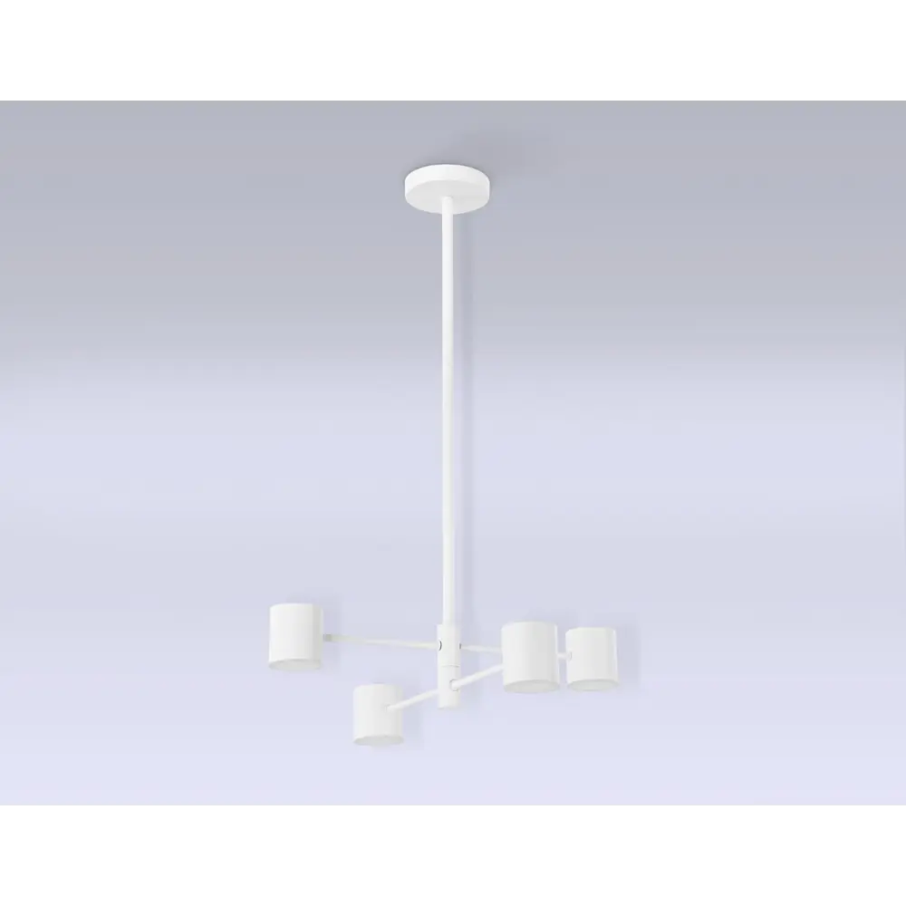 Фото 2 Люстра на штанге светодиодная Ambrella light Fl51705 18 м² регулируемый белый свет цвет белый Фото 2 Люстра на штанге светодиодная Ambrella light Fl51705 18 м² регулируемый белый свет цвет белый
