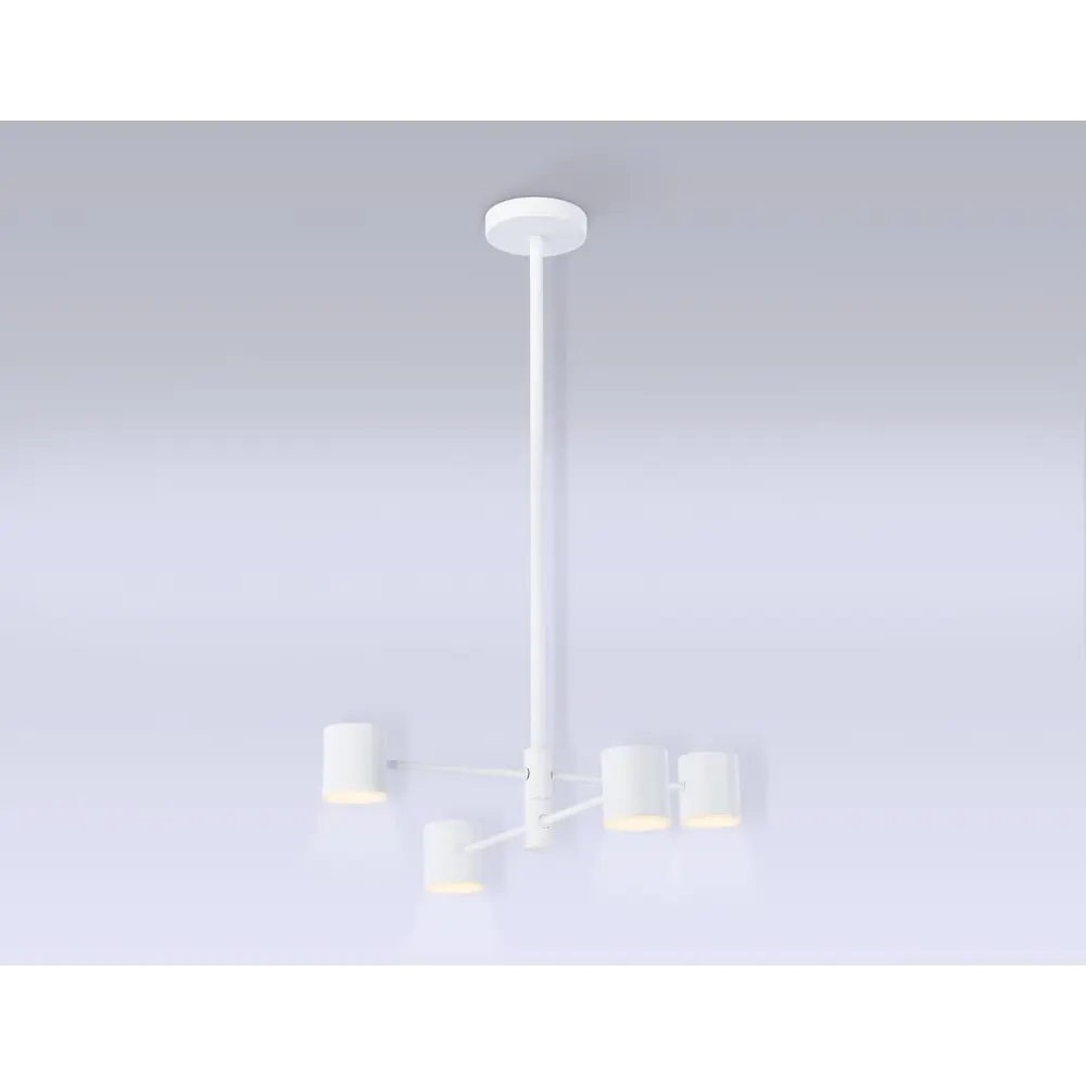Фото 4 Люстра на штанге светодиодная Ambrella light Fl51705 18 м² регулируемый белый свет цвет белый Фото 4 Люстра на штанге светодиодная Ambrella light Fl51705 18 м² регулируемый белый свет цвет белый