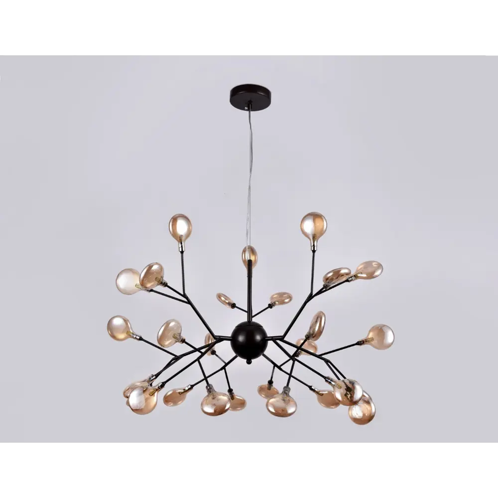 Фото 3 Люстра подвесная Ambrella light Traditional 27 ламп 23 м² цвет кофе Фото 3 Люстра подвесная Ambrella light Traditional 27 ламп 23 м² цвет кофе