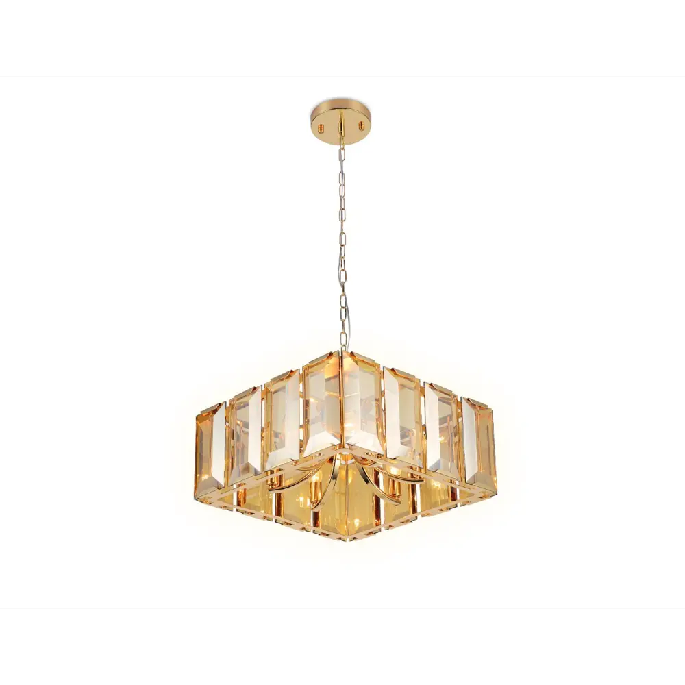 Фото 2 Люстра подвесная Ambrella light Traditional Tr5149 6 ламп 18 м² цвет золото