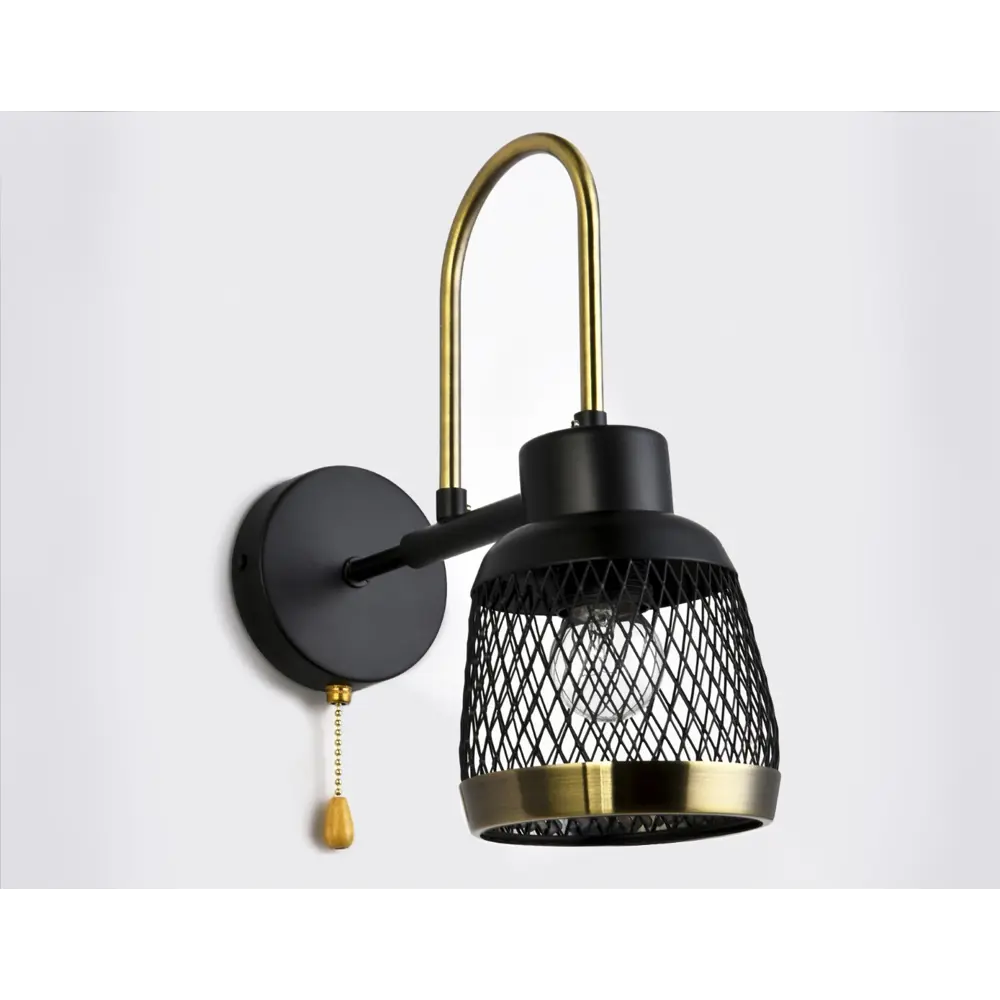 Фото 2 Настенный светильник Ambrella light Traditional Tr8008 цвет черный, бронза Фото 2 Настенный светильник Ambrella light Traditional Tr8008 цвет черный, бронза