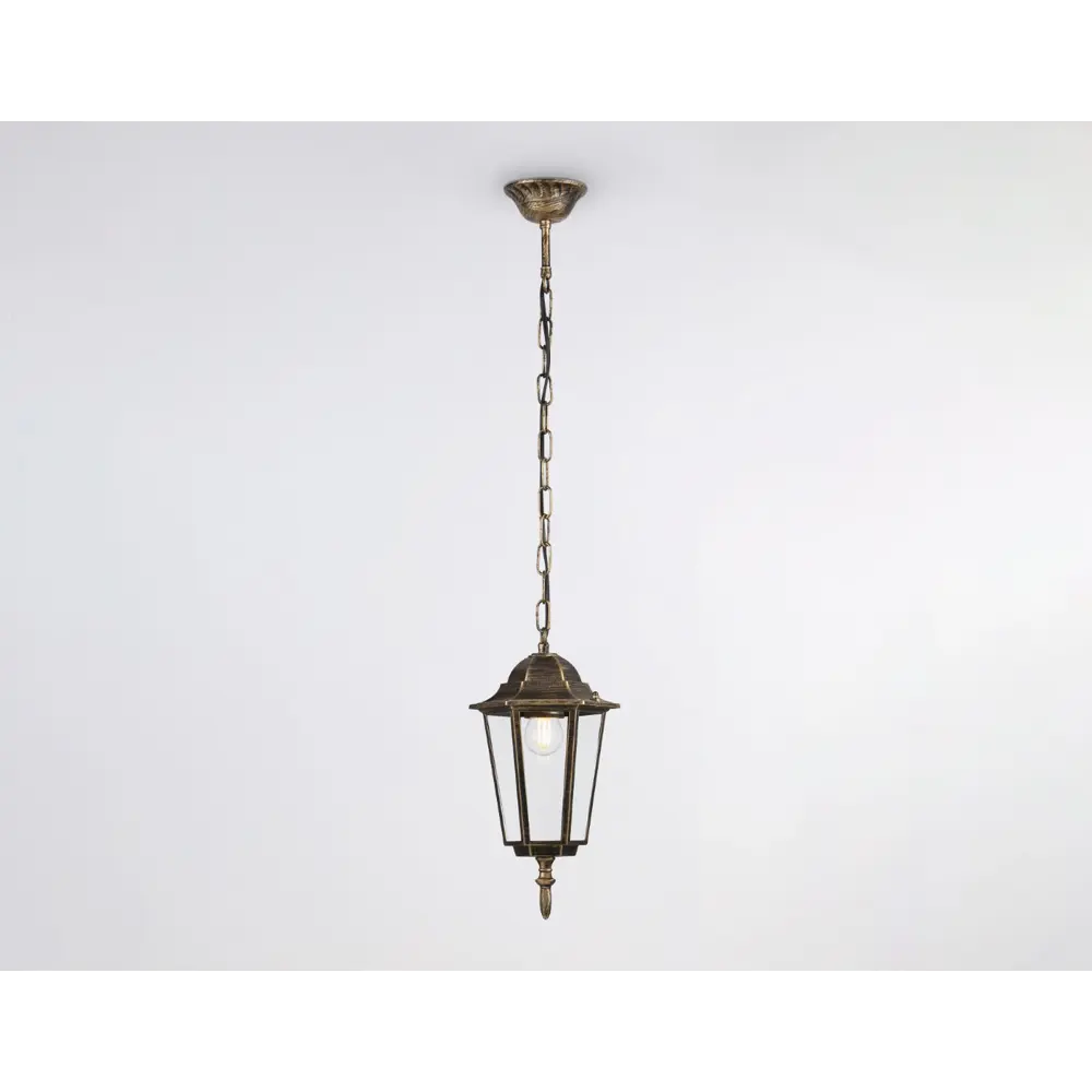 Фото 3 Светильник подвесной уличный Ambrella light St2031 40 Вт IP54 цвет черный золото прозрачный Фото 3 Светильник подвесной уличный Ambrella light St2031 40 Вт IP54 цвет черный золото прозрачный