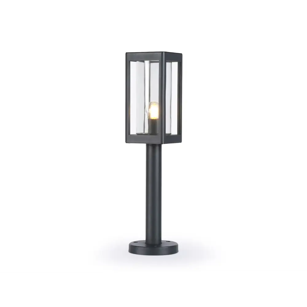 Фото Столб уличный Ambrella light St2414 40 Вт E27 IP54 цвет основания серый 50 см Фото Столб уличный Ambrella light St2414 40 Вт E27 IP54 цвет основания серый 50 см