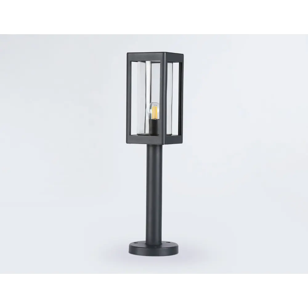 Фото 2 Столб уличный Ambrella light St2414 40 Вт E27 IP54 цвет основания серый 50 см Фото 2 Столб уличный Ambrella light St2414 40 Вт E27 IP54 цвет основания серый 50 см