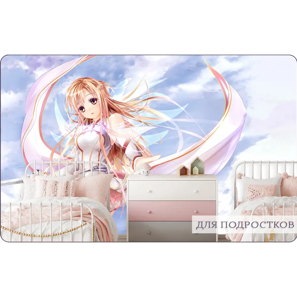 Фото 11 Фотообои флизелиновые Bartonwall 300x270 см Аниме K20203