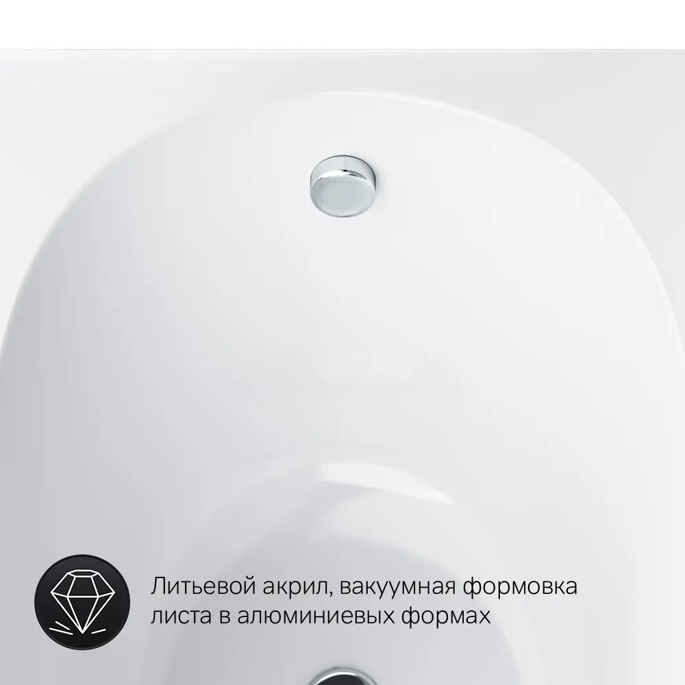 Фото 3 Прямоугольная ванна AM.PM W72A-170-070W-A2RPOFI акрил 70x170см Фото 3 Прямоугольная ванна AM.PM W72A-170-070W-A2RPOFI акрил 70x170см