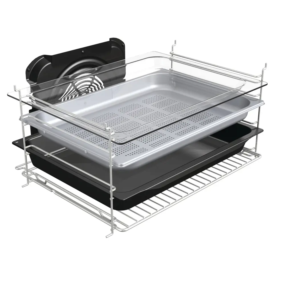 Фото 2 Электрический духовой шкаф Gorenje BCMS598S19X 60x46x55 см цвет нержавеющая сталь Фото 2 Электрический духовой шкаф Gorenje BCMS598S19X 60x46x55 см цвет нержавеющая сталь