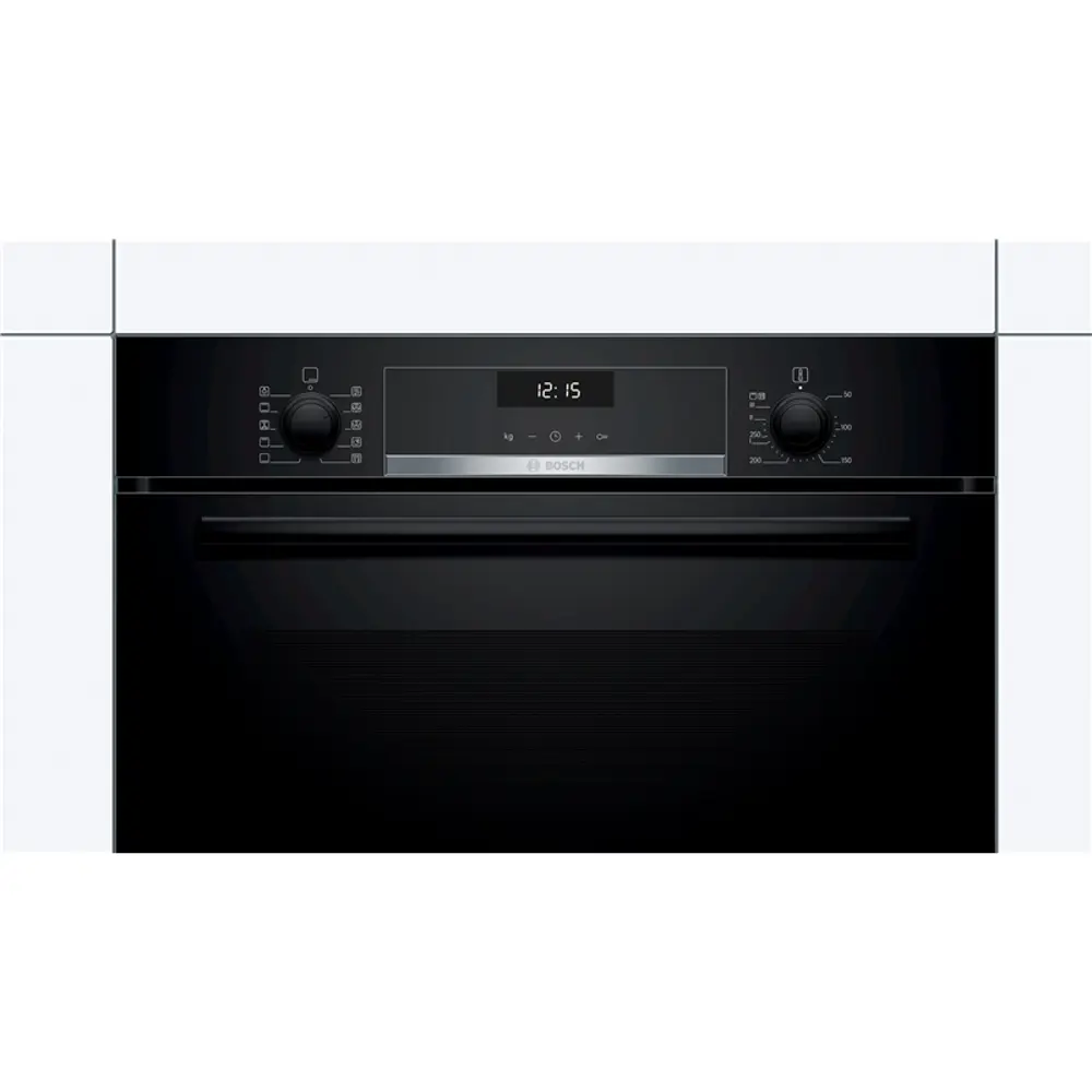 Фото 4 Электрический встраиваемый духовой шкаф Bosch Serie 6 HBG537EB0R 59.4x59.5x54.8 см цвет черный Фото 4 Электрический встраиваемый духовой шкаф Bosch Serie 6 HBG537EB0R 59.4x59.5x54.8 см цвет черный