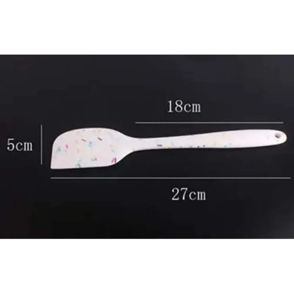 Фото 2 Лопатка кухонная Zdk Sil Pro силикон 2.7 см цвет белый