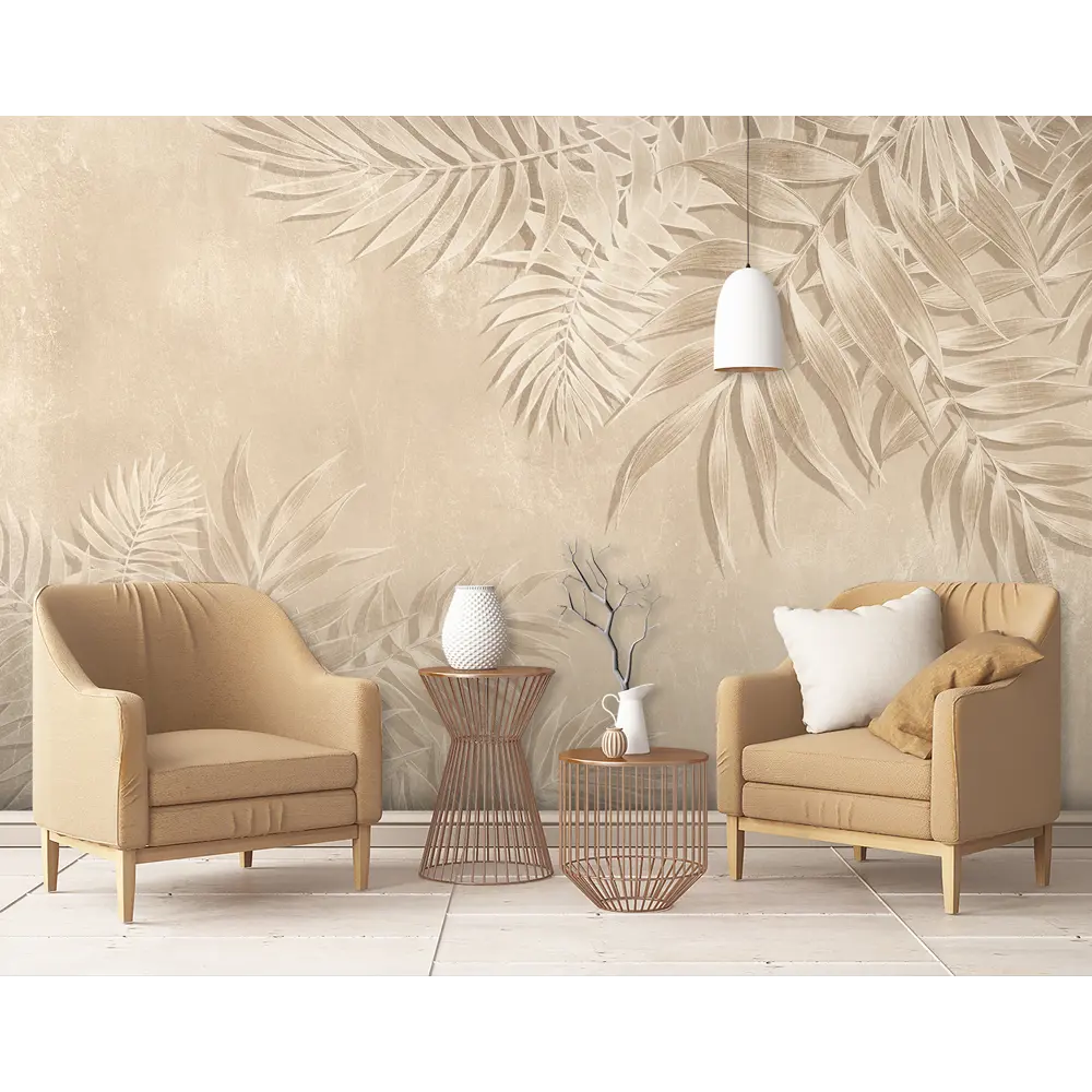 Фото 4 Фотообои флизелиновые Luxury walls 400x270 см Листья AM17804 Фото 4 Фотообои флизелиновые Luxury walls 400x270 см Листья AM17804