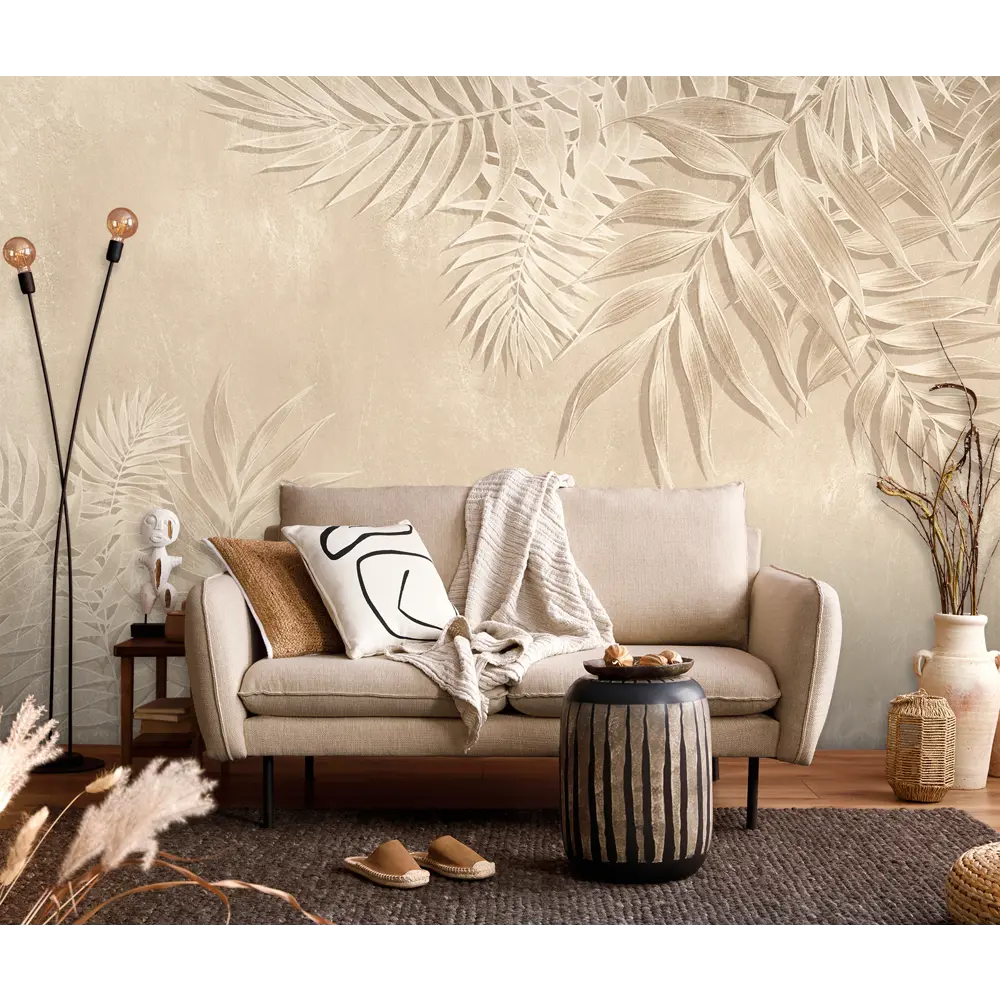 Фото 9 Фотообои флизелиновые Luxury walls 400x270 см Листья AM17804 Фото 9 Фотообои флизелиновые Luxury walls 400x270 см Листья AM17804