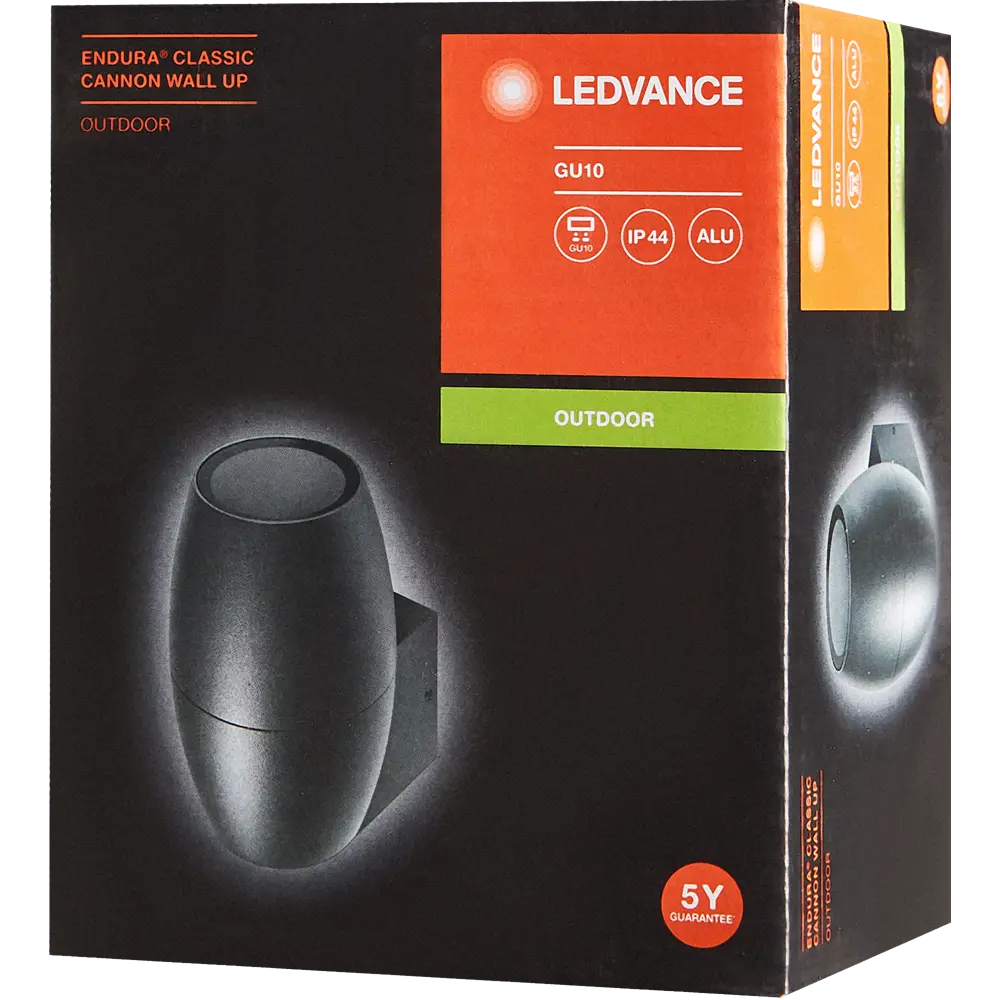 Фото 7 Светильник уличный настенный Ledvance Endura Classic Cannon Up 35 Вт IP44 цвет серый Фото 7 Светильник уличный настенный Ledvance Endura Classic Cannon Up 35 Вт IP44 цвет серый