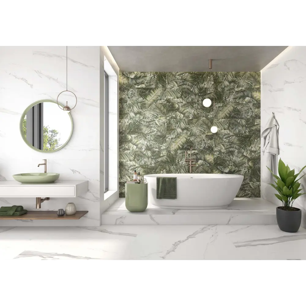 Фото 4 Керамогранит Pamesa ceramica 9 Cr.cellini 00-00131285 60x120см 1.44 м² цвет белый, цена за упаковку Фото 4 Керамогранит Pamesa ceramica 9 Cr.cellini 00-00131285 60x120см 1.44 м² цвет белый, цена за упаковку