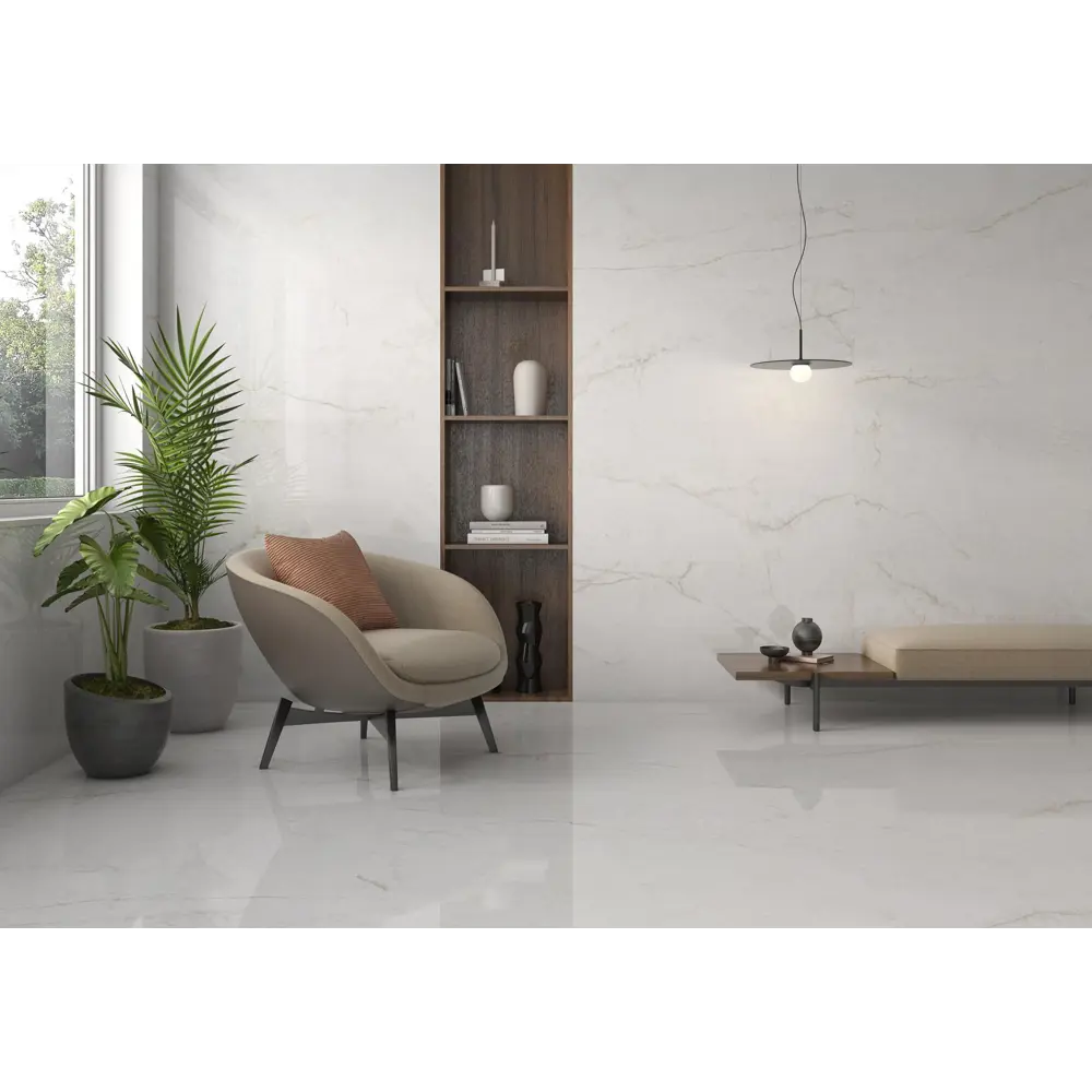 Фото 3 Керамогранит Pamesa ceramica 14 Crystal 00-006077 60x120см 1.44 м² цвет белый, цена за упаковку