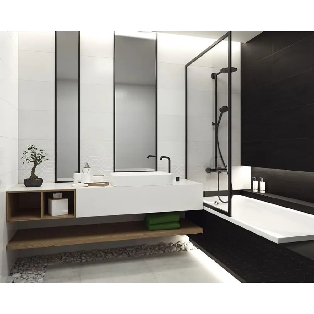Фото 2 Плитка Paradyz Taiga 00001210625 29.5x59.5см 1.4 м² цвет серый, серебристый, цена за упаковку