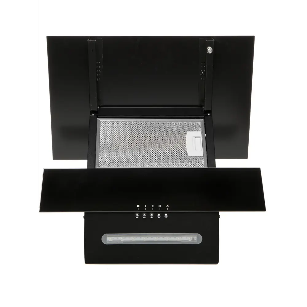 Фото 4 Наклонная вытяжка Navako Envelope 50 Black 49.8 см цвет черный Фото 4 Наклонная вытяжка Navako Envelope 50 Black 49.8 см цвет черный