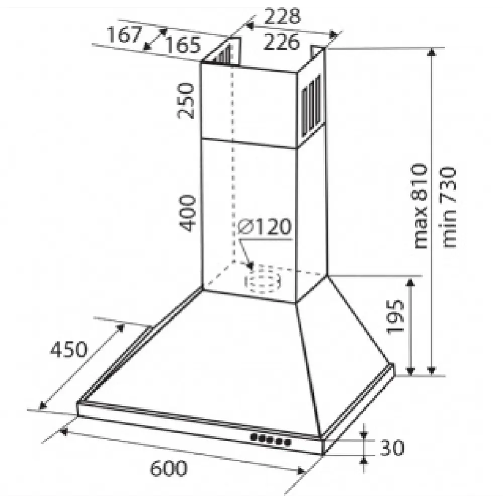 Фото 4 Купольная вытяжка Zigmund & shtain K 139.6 W 60 см цвет белый