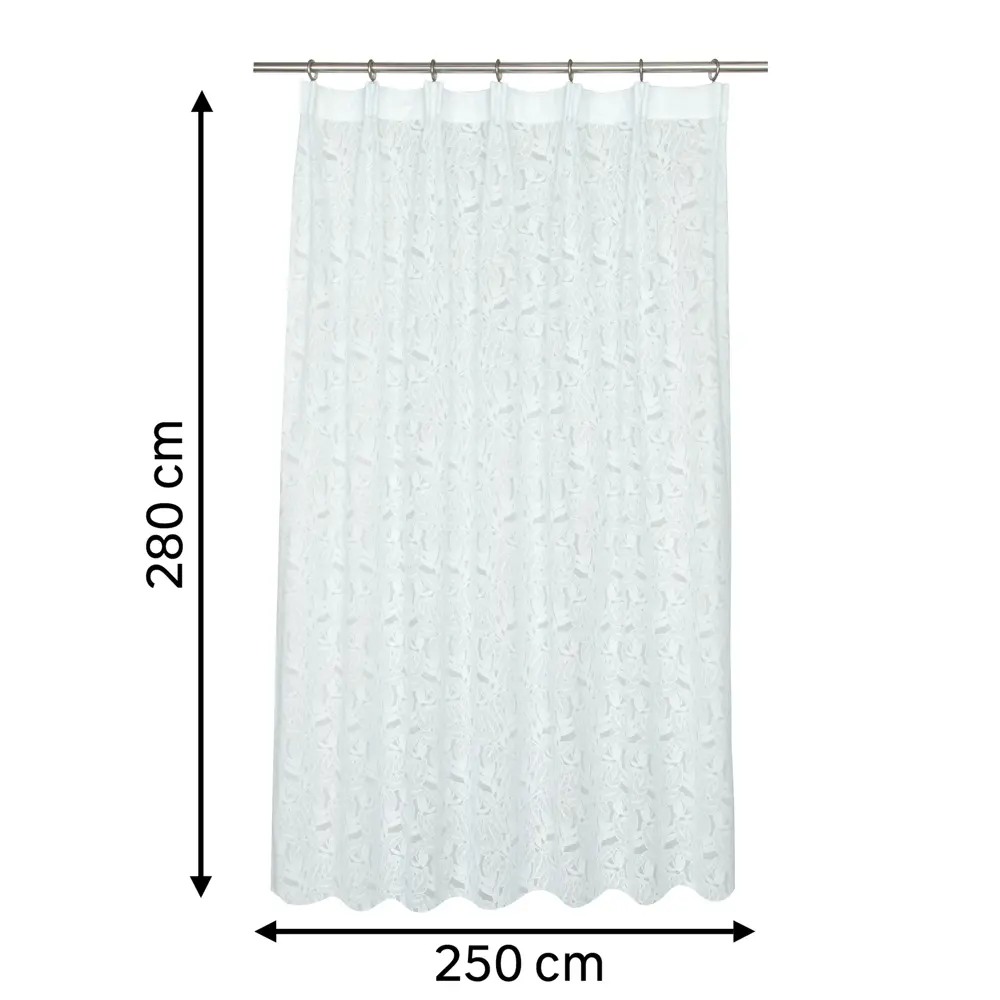 Фото 3 Тюль на ленте Inspire Ryan 250x280 см цвет светло-зеленый Фото 3 Тюль на ленте Inspire Ryan 250x280 см цвет светло-зеленый