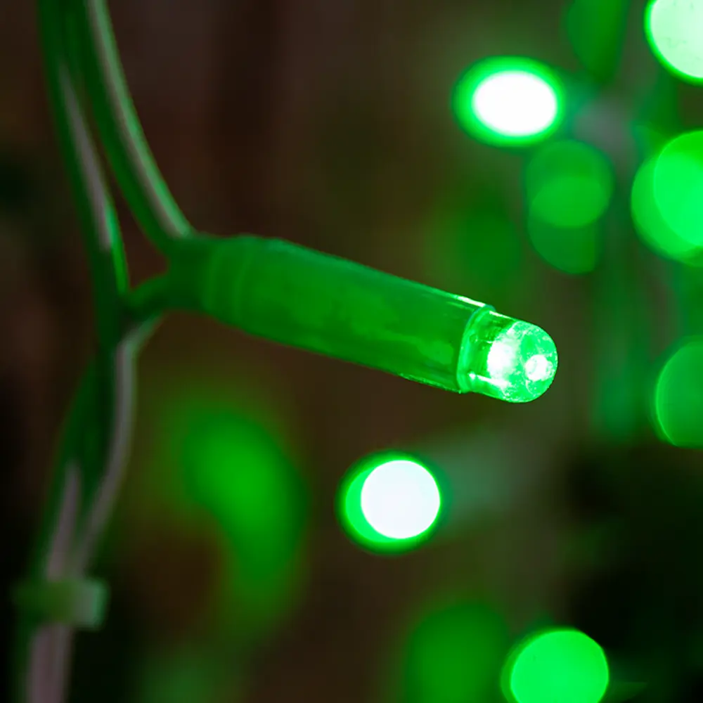 Фото 3 Гирлянда светодиодная дождь Neon-Night электрическая 2x1.5 м зеленый свет 1 режим 360 ламп цвет белый Фото 3 Гирлянда светодиодная дождь Neon-Night электрическая 2x1.5 м зеленый свет 1 режим 360 ламп цвет белый