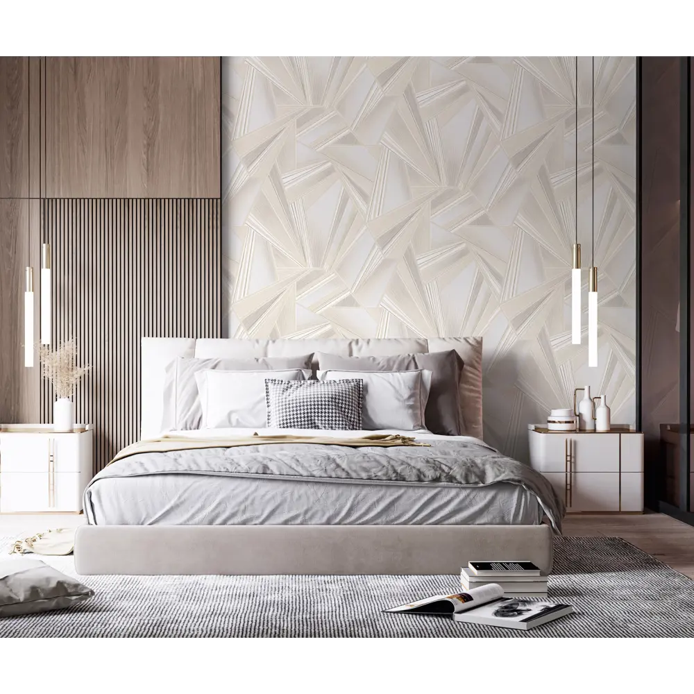 Фото 5 Обои флизелиновые Wallsecret Crystal бежевые 1.06 м 8793-23 Фото 5 Обои флизелиновые Wallsecret Crystal бежевые 1.06 м 8793-23