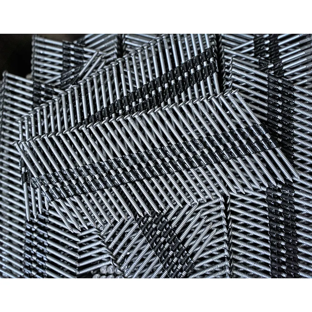 Фото 2 Реечные гвозди ТехМаш для пневматического нейлера 21° 2.8х80мм ершеные 5700шт Фото 2 Реечные гвозди ТехМаш для пневматического нейлера 21° 2.8х80мм ершеные 5700шт