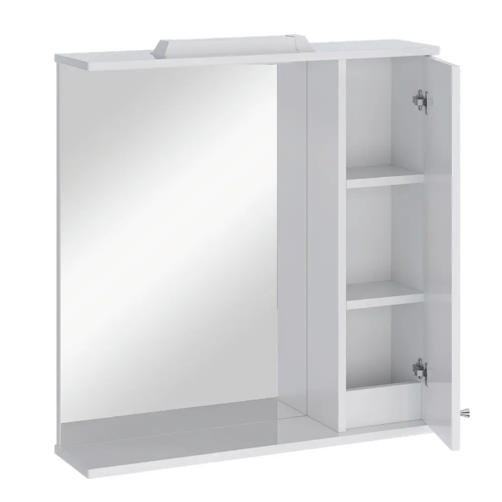 Фото 6 Зеркальный шкафчик для ванной комнаты SanStar Бриз 70 Фото 6 Зеркальный шкафчик для ванной комнаты SanStar Бриз 70