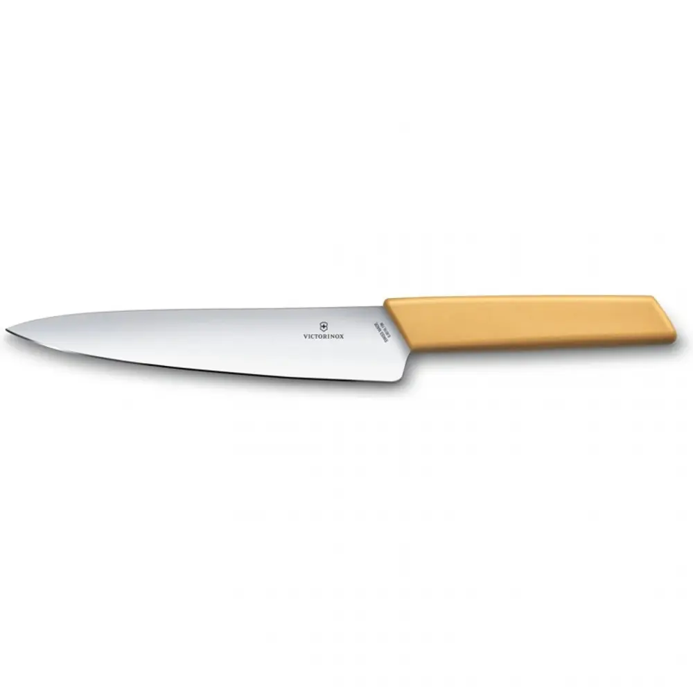 Фото 2 Кухонный нож разделочный в блистере Victorinox лезвие 19 см цвет бежевый Фото 2 Кухонный нож разделочный в блистере Victorinox лезвие 19 см цвет бежевый