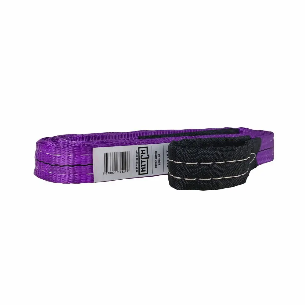 Фото Строп HITCH PROFESSIONAL текстильный петлевой СТП 1т 4м SF7 30мм Фото Строп HITCH PROFESSIONAL текстильный петлевой СТП 1т 4м SF7 30мм