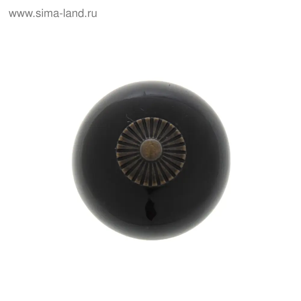 Фото 2 Ручка-кнопка Тундра Dome Ceramics 003 черный Фото 2 Ручка-кнопка Тундра Dome Ceramics 003 черный