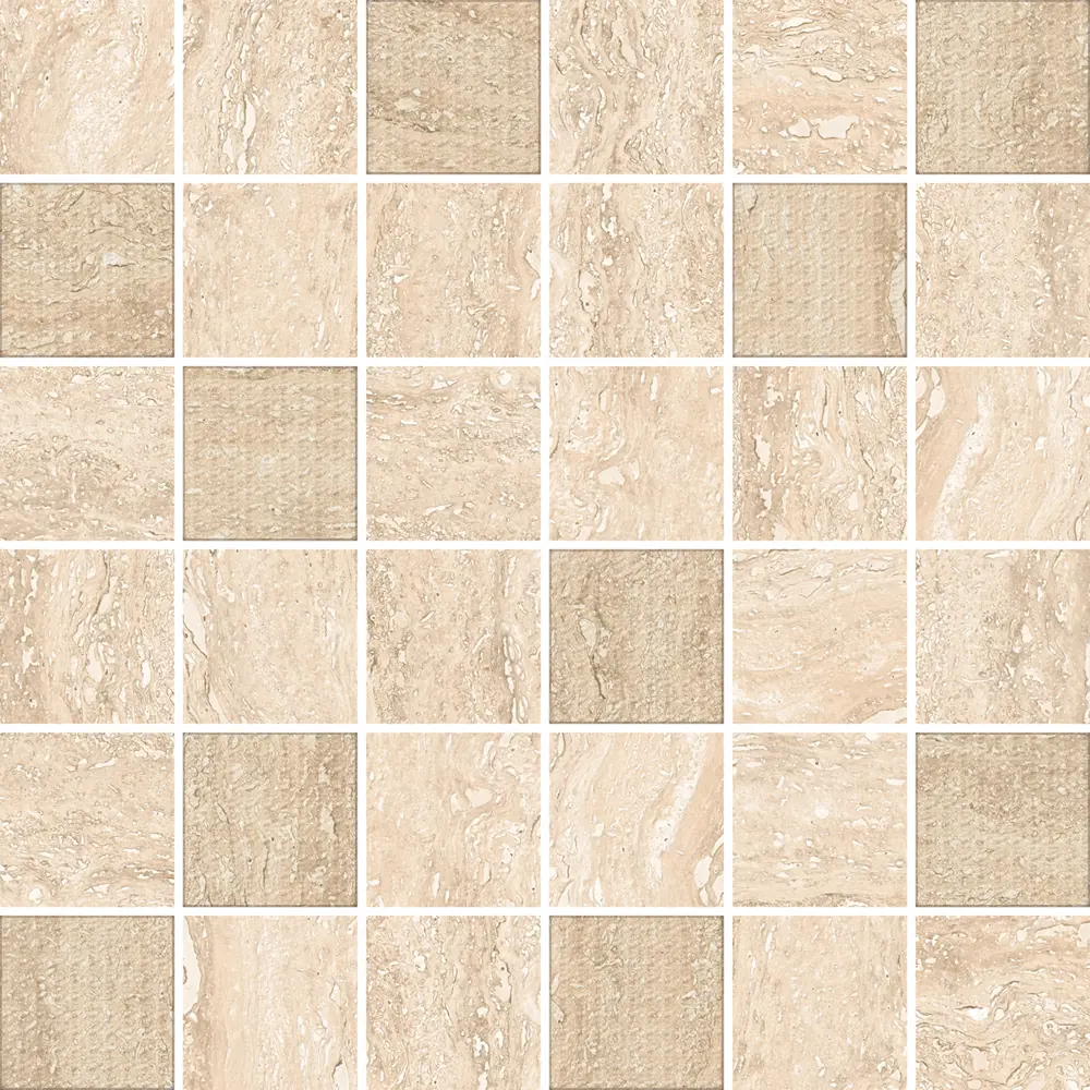Фото Мозаика керамическая Azori Ascoli Mosaic 30x30 см цвет бежевый Фото Мозаика керамическая Azori Ascoli Mosaic 30x30 см цвет бежевый