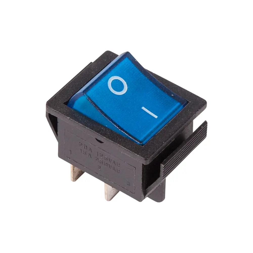Фото Выключатель Rexant RWB-502 SC-767 IRS-201-1 On-off 1 клавиша цвет синий Фото Выключатель Rexant RWB-502 SC-767 IRS-201-1 On-off 1 клавиша цвет синий
