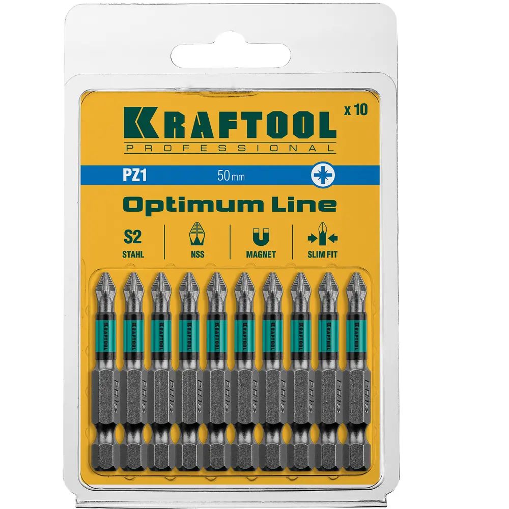 Фото 5 Бита крестовая магнитная Kraftool 26124-1-50-10 PZ1x50 мм, 10 шт Фото 5 Бита крестовая магнитная Kraftool 26124-1-50-10 PZ1x50 мм, 10 шт