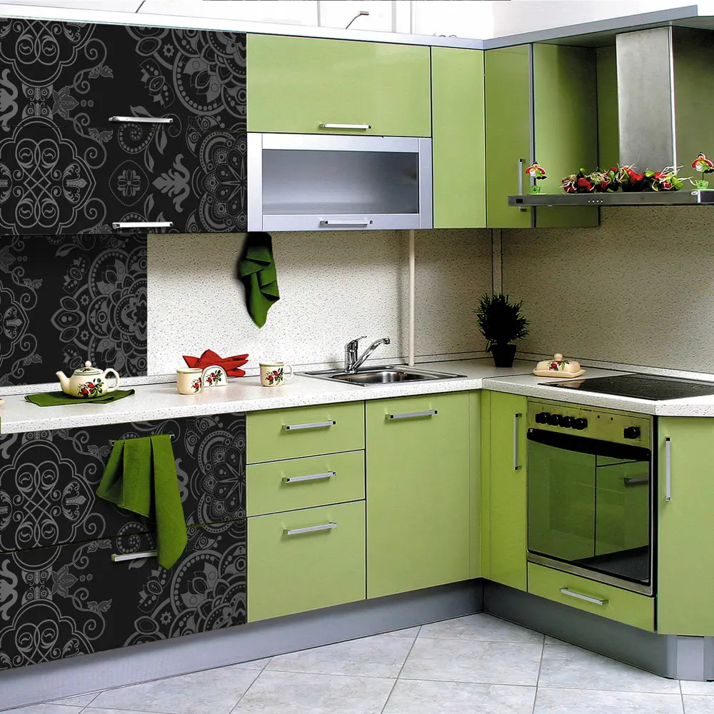 Фото 5 Пленка самоклеящаяся универсальная Wallfix W379 0.95x2.2 м, цвет черный, серый Фото 5 Пленка самоклеящаяся универсальная Wallfix W379 0.95x2.2 м, цвет черный, серый