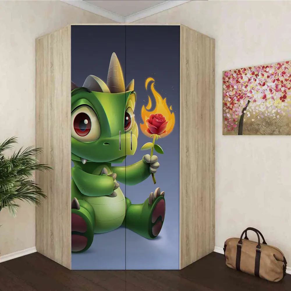 Фото 8 Пленка самоклеящаяся универсальная Wallfix W401 0.95x2.2 м, цвет зеленый Фото 8 Пленка самоклеящаяся универсальная Wallfix W401 0.95x2.2 м, цвет зеленый