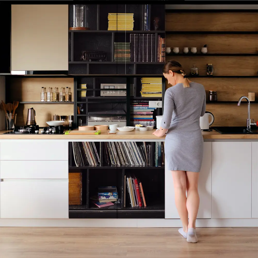 Фото 4 Пленка самоклеящаяся универсальная Wallfix W436 0.95x2.2 м, цвет темно-серый Фото 4 Пленка самоклеящаяся универсальная Wallfix W436 0.95x2.2 м, цвет темно-серый