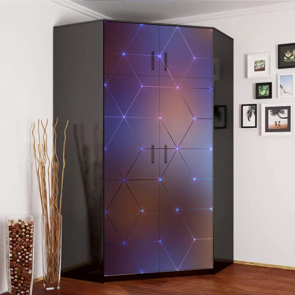 Фото 9 Пленка самоклеящаяся универсальная Wallfix W446 0.95x2.2 м, цвет сиреневый Фото 9 Пленка самоклеящаяся универсальная Wallfix W446 0.95x2.2 м, цвет сиреневый