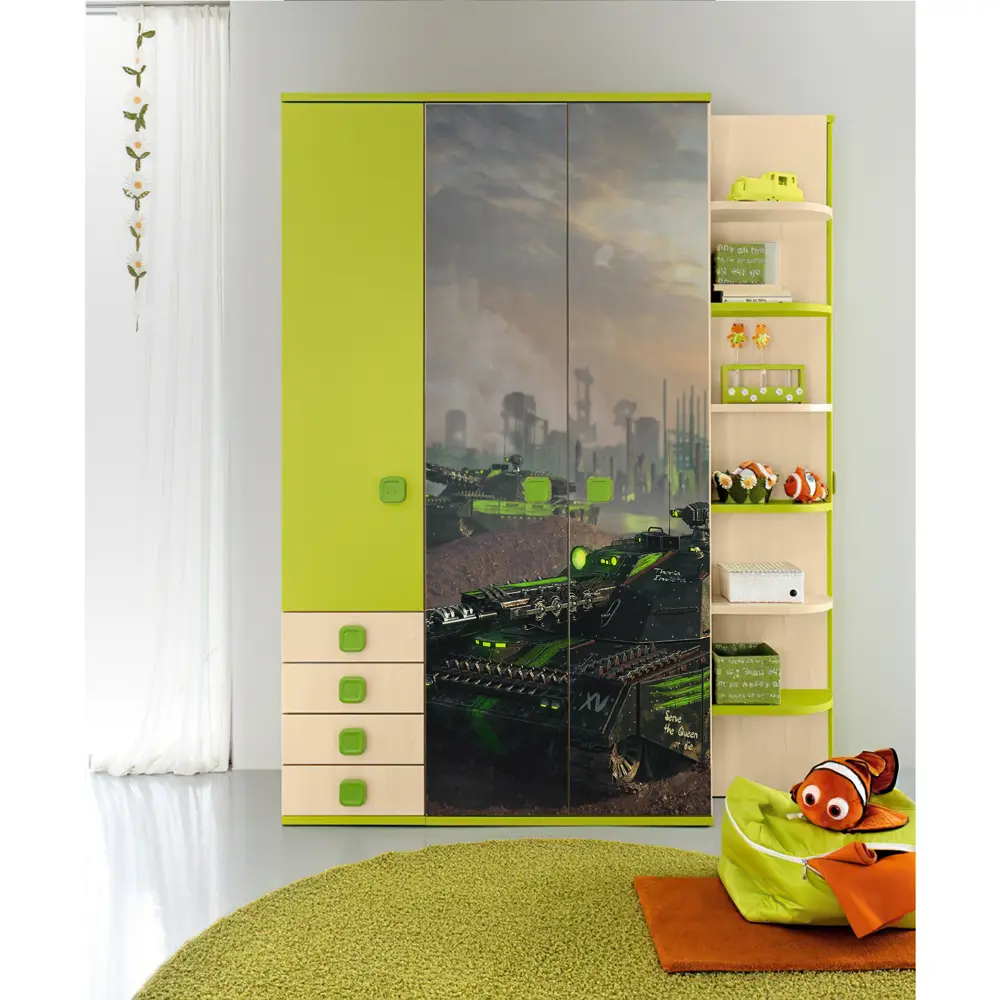 Фото 2 Пленка самоклеящаяся универсальная Wallfix W463 0.95x2.2 м, цвет серый, зеленый Фото 2 Пленка самоклеящаяся универсальная Wallfix W463 0.95x2.2 м, цвет серый, зеленый