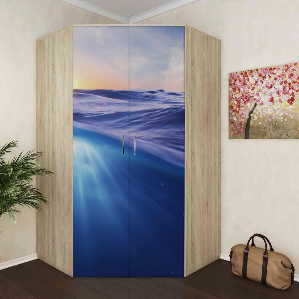 Фото 8 Пленка самоклеящаяся универсальная Wallfix W470 0.95x2.2 м, цвет синий, голубой