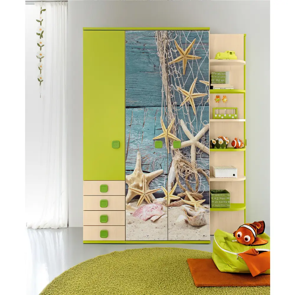 Фото 2 Пленка самоклеящаяся универсальная Wallfix W472 0.95x2.2 м, цвет бирюзовый, светло-бежевый Фото 2 Пленка самоклеящаяся универсальная Wallfix W472 0.95x2.2 м, цвет бирюзовый, светло-бежевый