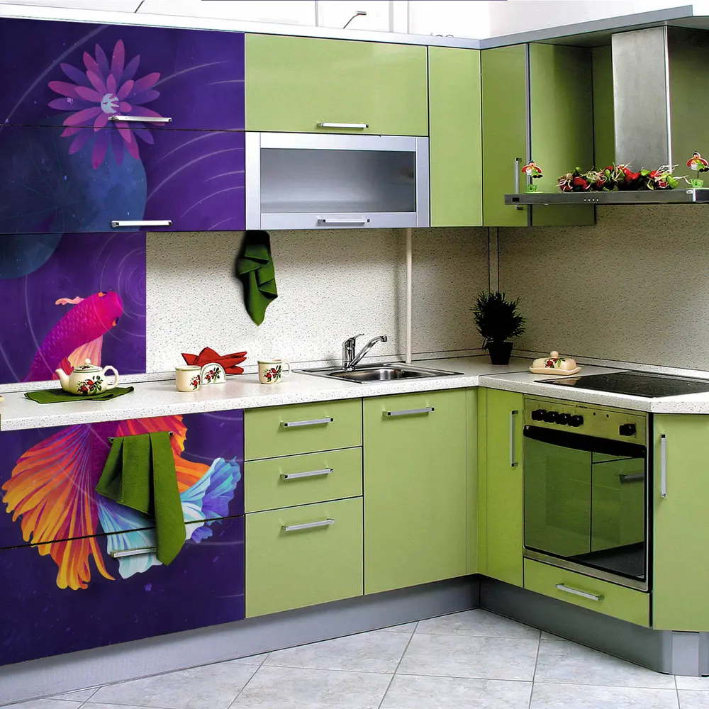 Фото 5 Пленка самоклеящаяся универсальная Wallfix W482 0.95x2.2 м, цвет фиолетовый, сиреневый, оранжевый Фото 5 Пленка самоклеящаяся универсальная Wallfix W482 0.95x2.2 м, цвет фиолетовый, сиреневый, оранжевый