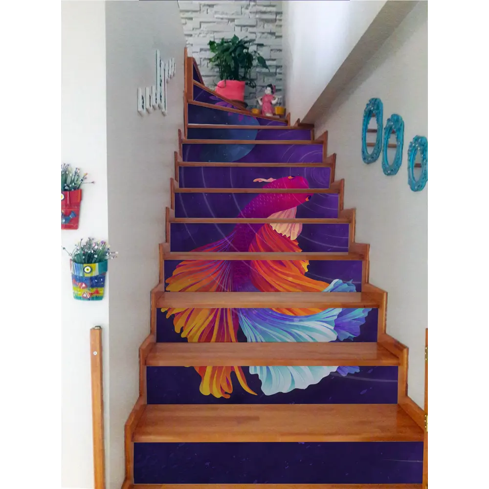 Фото 6 Пленка самоклеящаяся универсальная Wallfix W482 0.95x2.2 м, цвет фиолетовый, сиреневый, оранжевый Фото 6 Пленка самоклеящаяся универсальная Wallfix W482 0.95x2.2 м, цвет фиолетовый, сиреневый, оранжевый