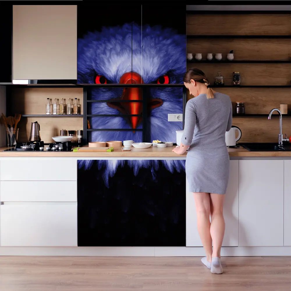 Фото 4 Пленка самоклеящаяся универсальная Wallfix W481 0.95x2.2 м, цвет черный, серый, оранжево-красный Фото 4 Пленка самоклеящаяся универсальная Wallfix W481 0.95x2.2 м, цвет черный, серый, оранжево-красный