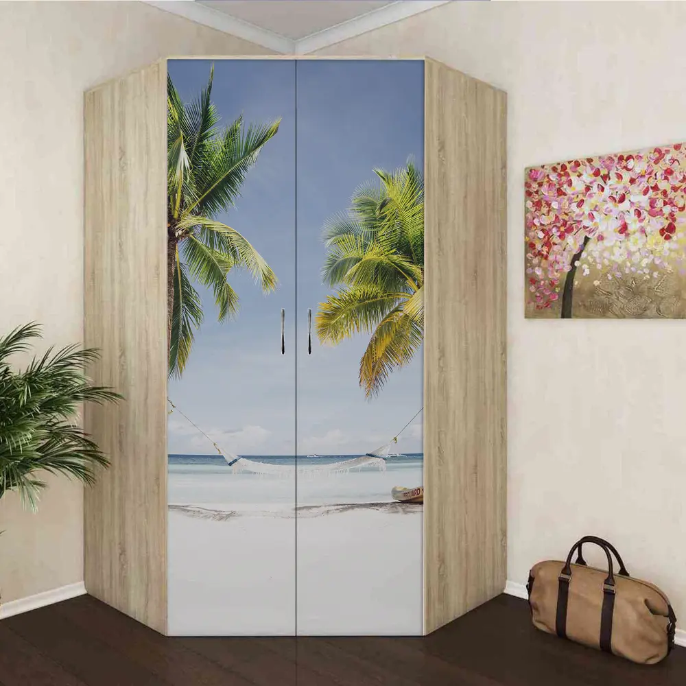 Фото 8 Пленка самоклеящаяся универсальная Wallfix W494 0.95x2.2 м, цвет светло-серый, серо-голубой, зеленый