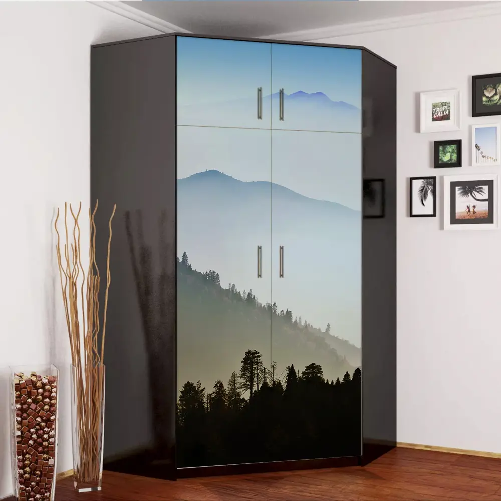 Фото 9 Пленка самоклеящаяся универсальная Wallfix W489 0.95x2.2 м, цвет серый, голубой